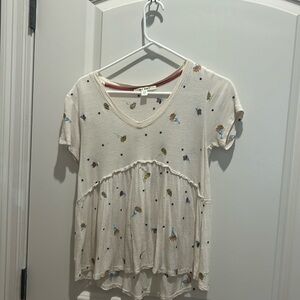 Miami xxs top, one xxs Madewell top, one xs Madewell top: three tops total